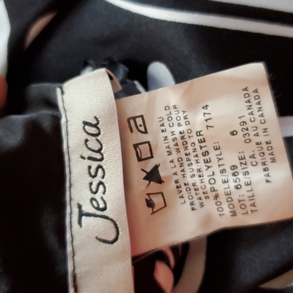 Jessica Sleeveless with Beaded Neckline - Picture 6 of 6